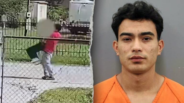 Chilling video allegedly shows illegal migrant dragging screaming sex trafficking victim back to captivity
