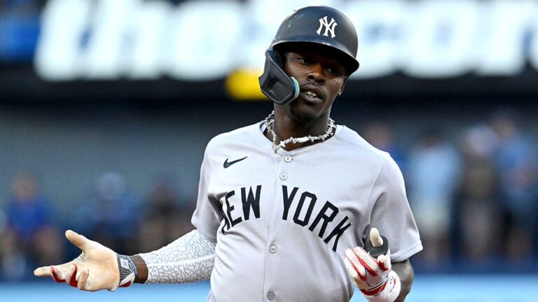 Yankees star Jazz Chisholm Jr rips Little League for suspending 12-year-old over bat flip celebration