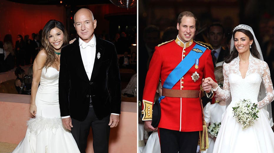 Jeff Bezos and Lauren Sánchez share unexpected wedding singer link with Prince William and Kate Middleton