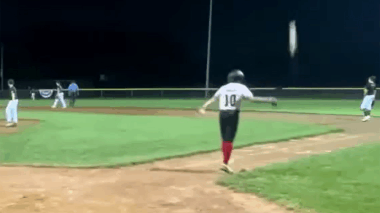 Little Leaguer suspended for state tournament game after bat-flipping during epic home run