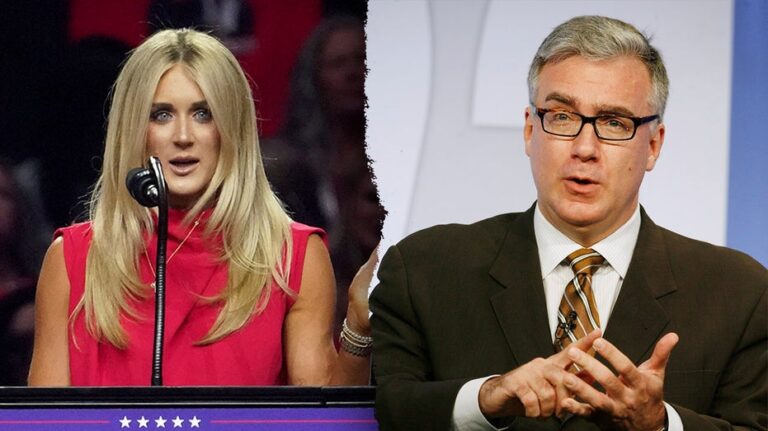 Riley Gaines clashes with Keith Olbermann after UPenn strips Lia Thomas of program records
