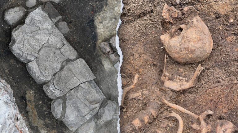 Medieval knight's tomb discovered beneath former ice cream parlor in Poland: 'Very rare'