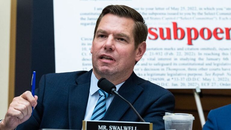 Eric Swalwell slams GOP for 'weaponizing faith,' praises Dem who says Christians can support abortion