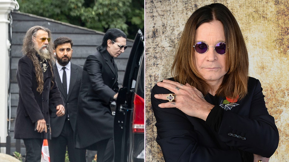Rock legends gather for Ozzy Osbourne's final farewell at private mansion ceremony