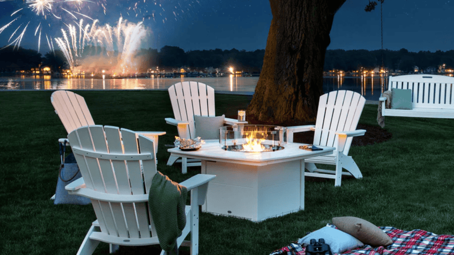 American-made Adirondack chairs, dining sets and porch swings still on sale for Fourth of July
