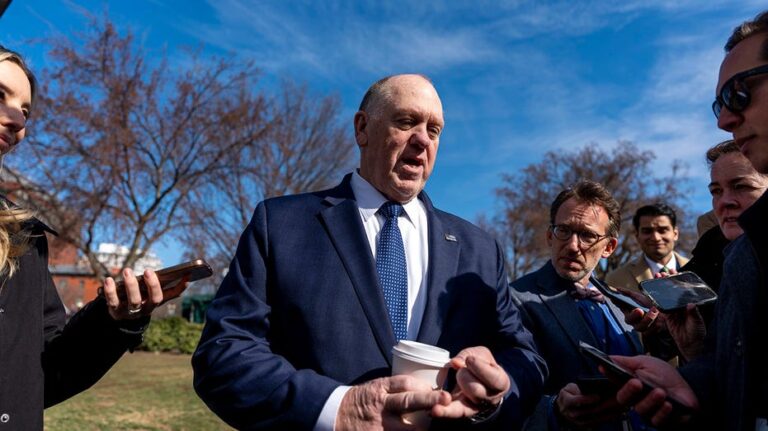 Border czar Homan demands Democrats stop comparing ICE to 'Nazis' after officer shot by detention facility