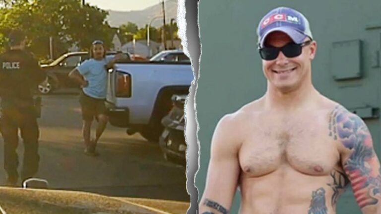 Triple murder suspect dad seen in police footage days before daughters found dead