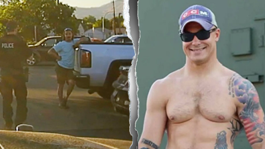Triple murder suspect dad seen in police footage days before daughters found dead