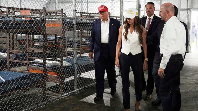 Trump says only way out of ‘Alligator Alcatraz’ is deportation