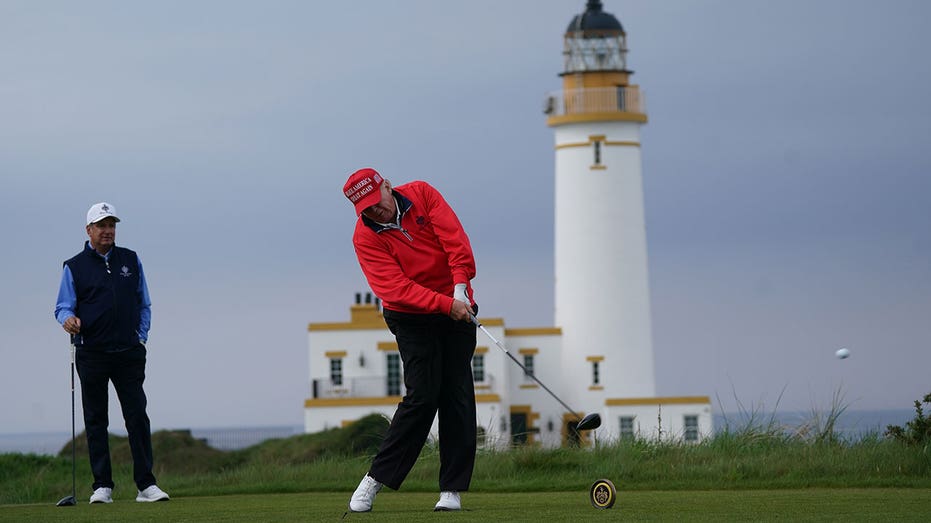 Trump heads to Scotland to talk golf, politics and trade