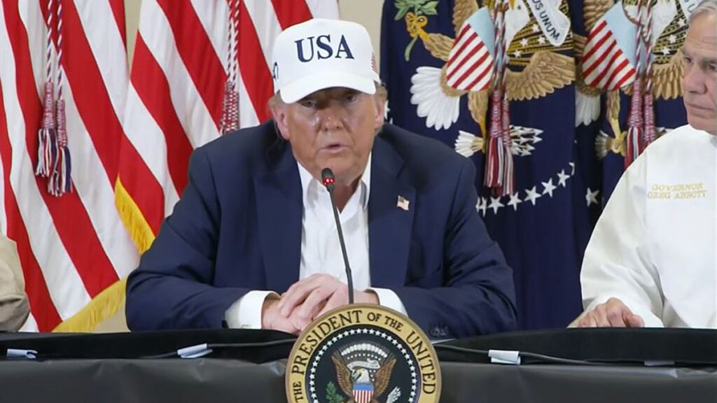 President Trump vows to help Texas recover from deadly flood devastation