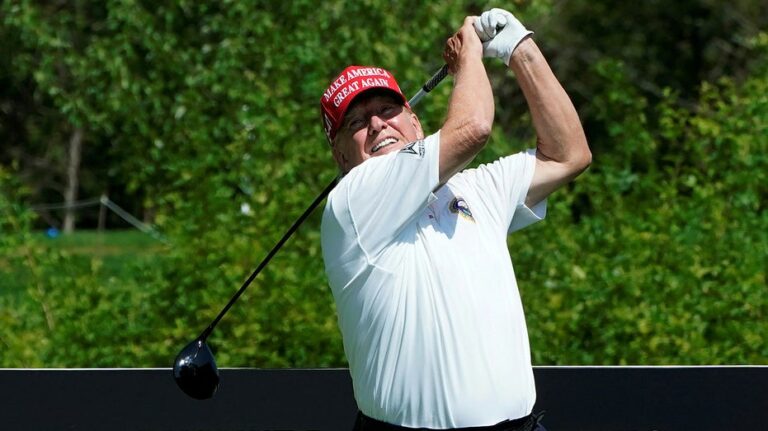 White House releases Trump health update after speculation over swollen legs, bruised hands