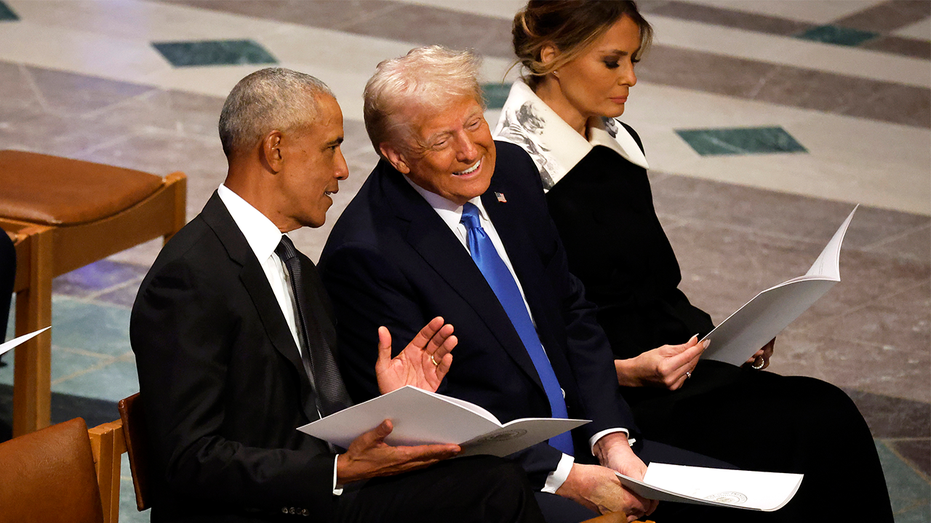 Trump had very unexpected convo with Obama at Carter's funeral: Book
