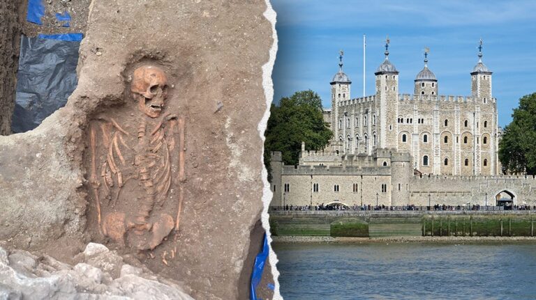 Tower of London dig reveals Black Death-era skeletons below popular tourist site: 'Tip of the iceberg'