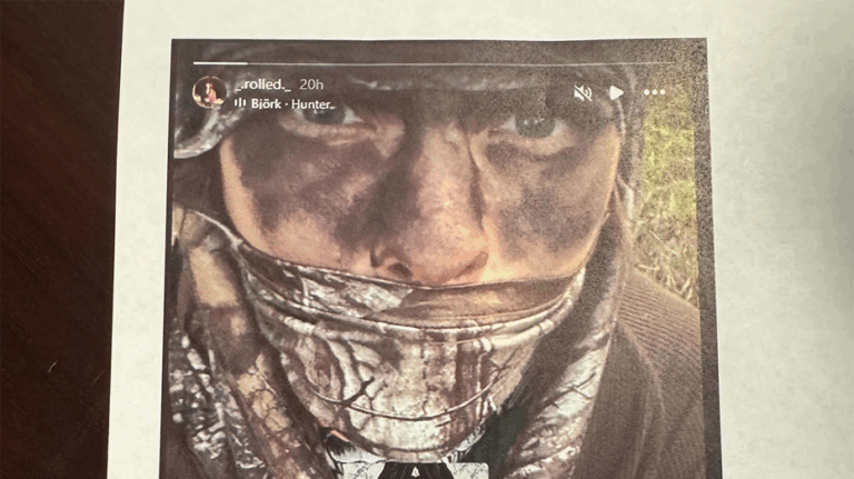 Chilling image shows Idaho firefighter ambush suspect in war paint before deadly attack