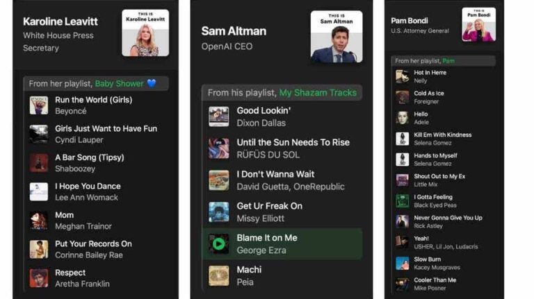 Anonymous researcher exposes politicians' hidden Spotify playlists, including Vance, Leavitt and Bondi