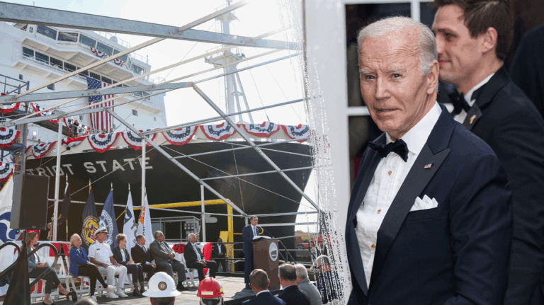 Unearthed emails reveal White House nixed Biden visiting ship because of 'how many steps were involved'
