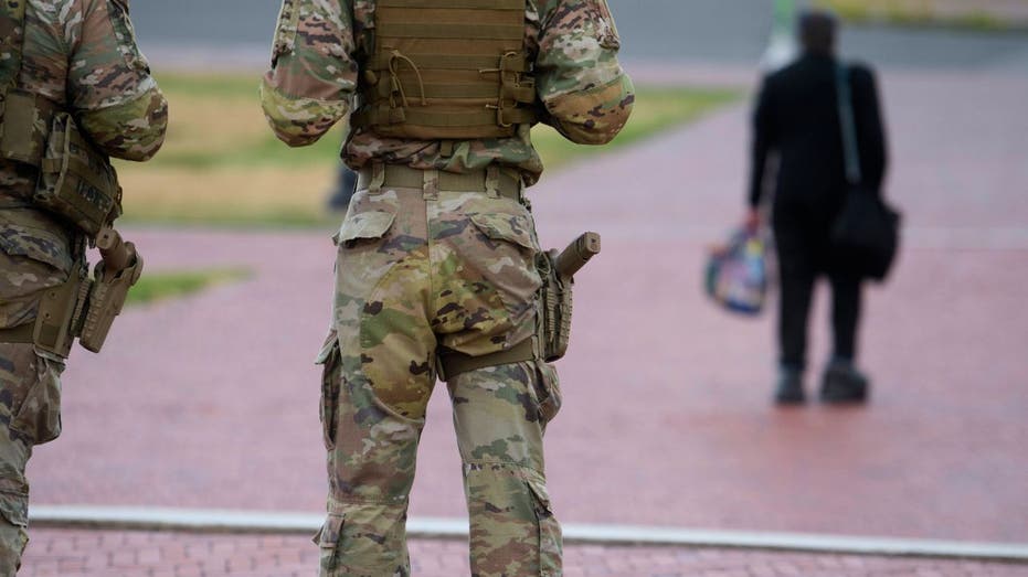 Some National Guard troops are now armed in Washington, DC