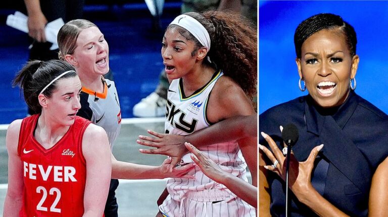 Michelle Obama speaks out on Caitlin Clark-Angel Reese 'hate'