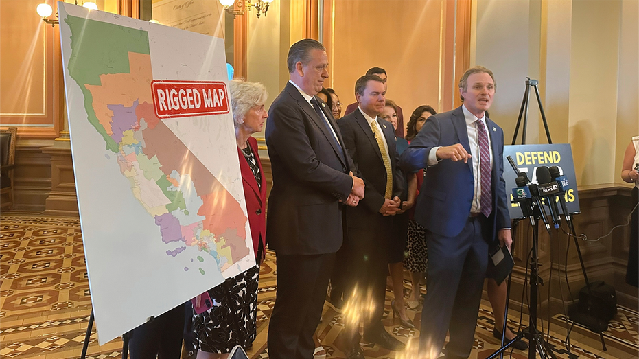 California Republicans sue to stop Newsom, Democrats from pushing redistricting plan