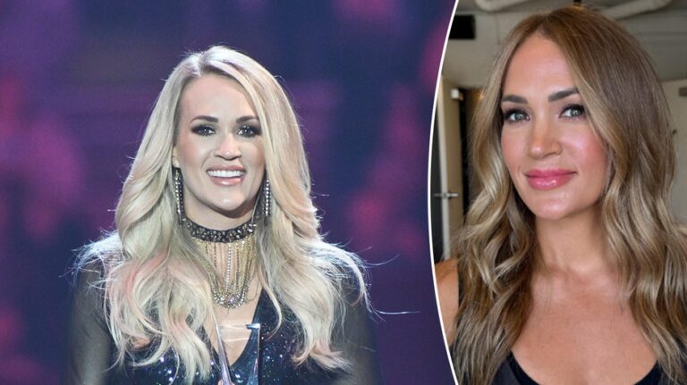 Carrie Underwood ditches signature platinum blonde look in dramatic hair transformation