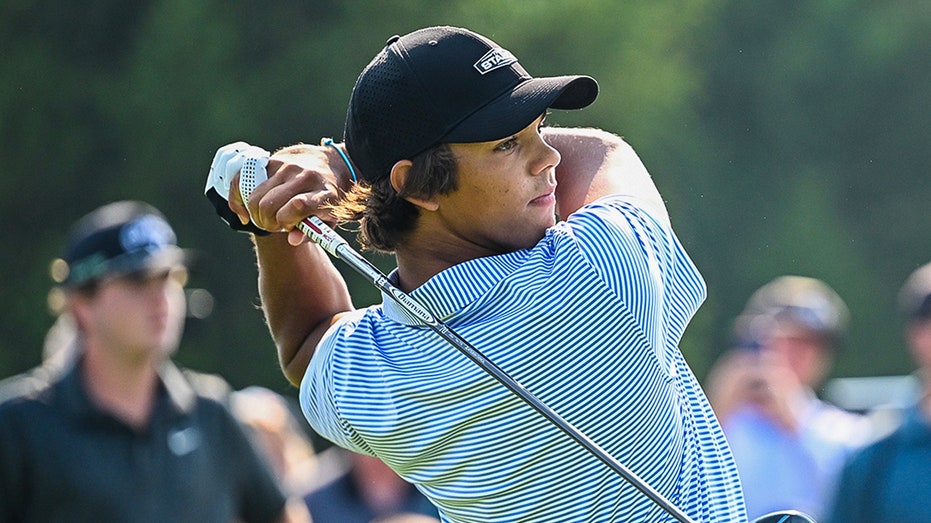 Charlie Woods, Tiger Woods' son, nails hole-in-one at TPC Sawgrass Junior Players Championship tournament