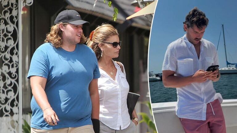 Christopher Schwarzenegger debuts dramatic weight-loss transformation aboard boat with family