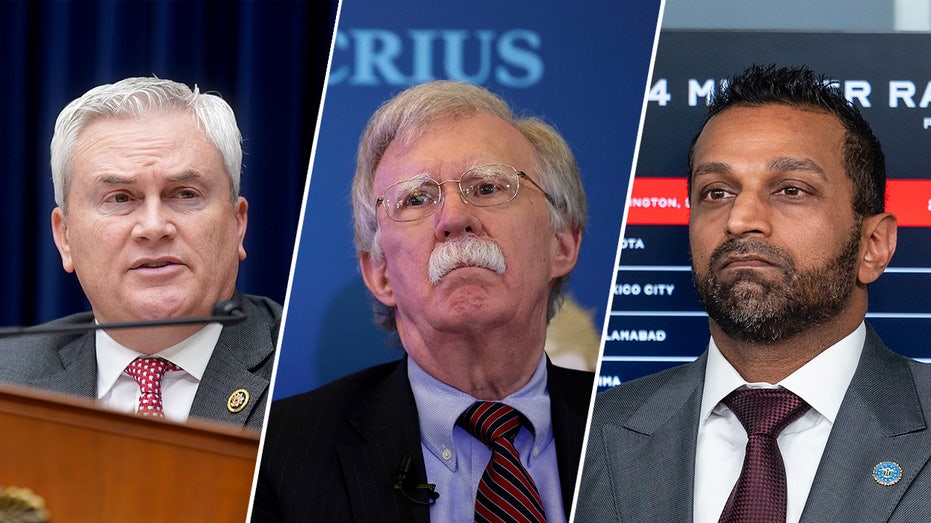 James Comer praises Kash Patel for 'holding deep state accountable' as FBI raids John Bolton's home