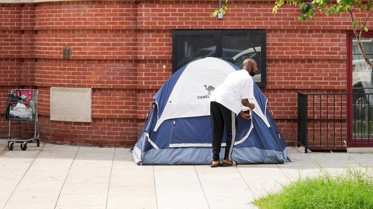 Homeless people in DC have 2 choices as Trump admin cracks down