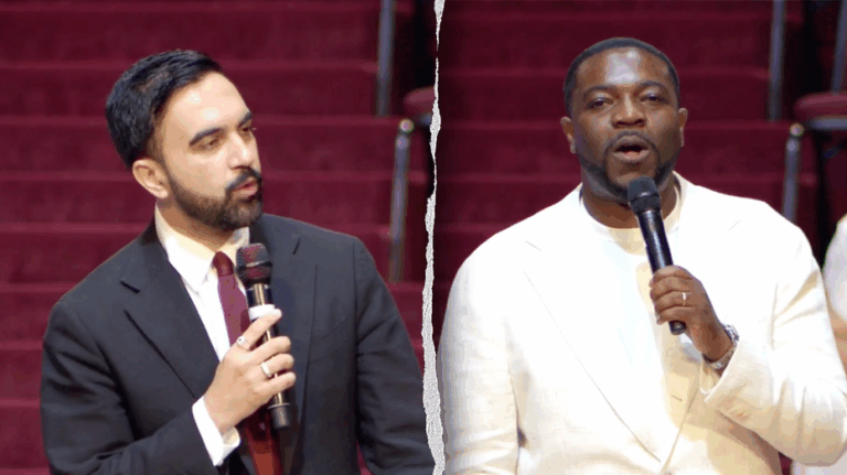 Mamdani preaches from pulpit of radical pastor pushing reparations, abolishing police: 'Brother and friend'