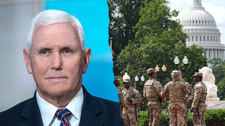 Former Vice President Mike Pence defends Trump's crime crackdown in DC