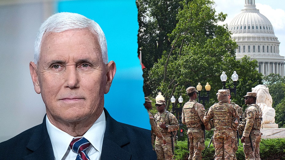 Former Vice President Mike Pence defends Trump's crime crackdown in DC
