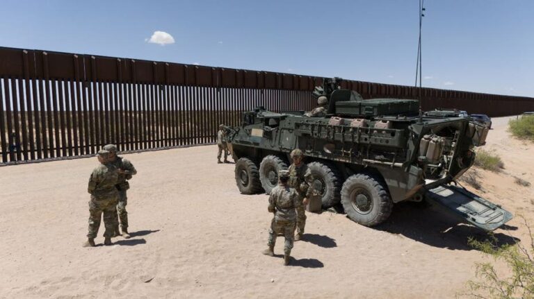 Pentagon unveils new medal for troops deployed in Trump’s southern border crackdown