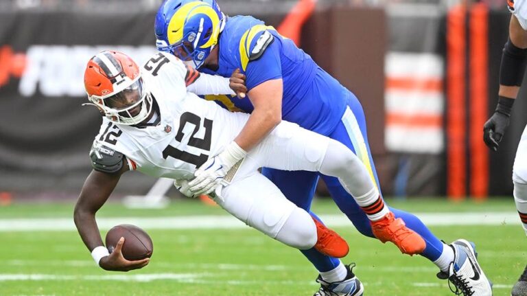 Browns' Shedeur Sanders confident he'll make final roster despite struggles vs Rams