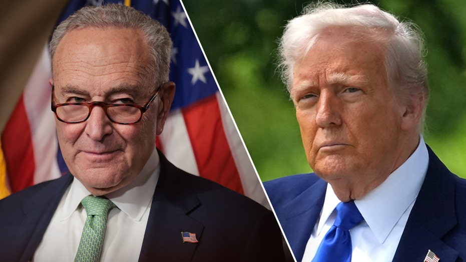Trump blasts Schumer, Democrats as 'country-hating thugs' amid blockade on Senate nominees