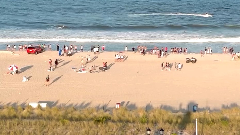 Jet ski rescue saves 6 people at beach as one dies in dramatic rip current incident