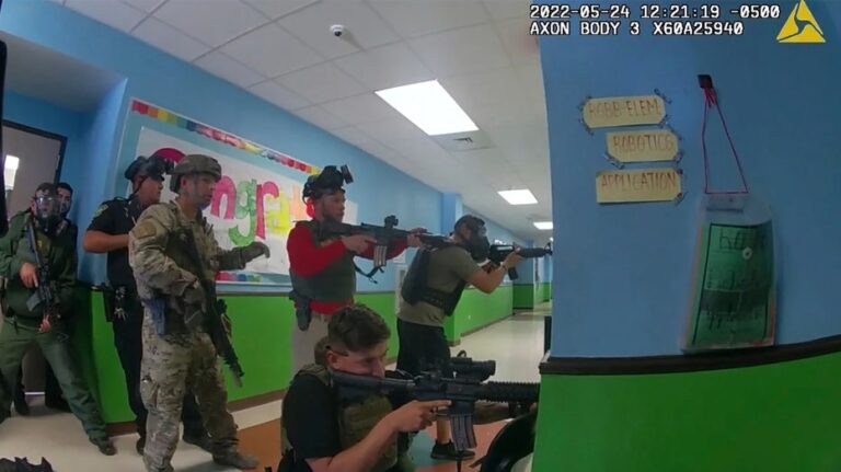 New Uvalde body camera video captures parents pleading with officers during 70-minute delay
