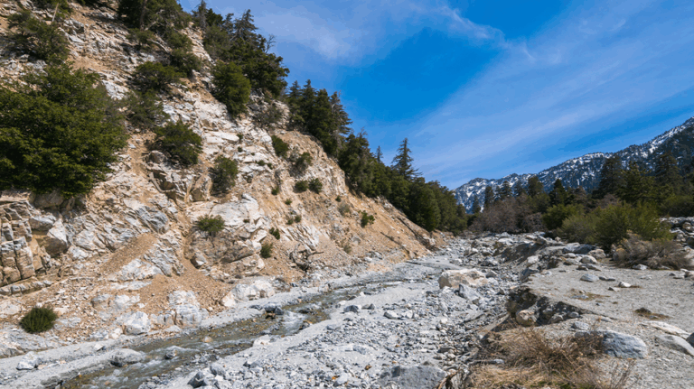 Cries for help lead rescuers to injured hiker after terrifying 25-foot plunge at popular waterfall
