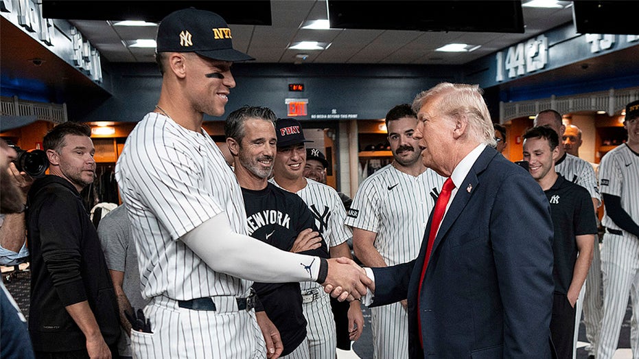 Aaron Judge passes Joe DiMaggio on Yankees all-time home run list, after meeting with Trump