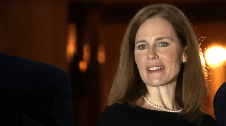 Justice Barrett defends Jackson jabs as ‘warranted’ in rare public appearance