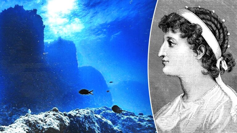 Archaeologists find ancient harbor swallowed by the sea near Cleopatra's temple