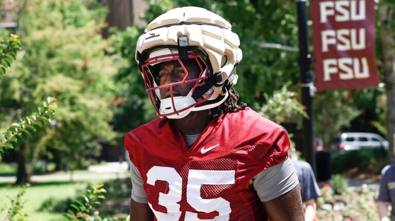 Florida State honors Ethan Pritchard, who was shot in head, during game vs East Texas A&M