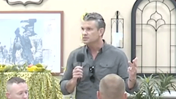 Hegseth vows to rebuild military deterrence so enemies 'don't want to f--- with us'