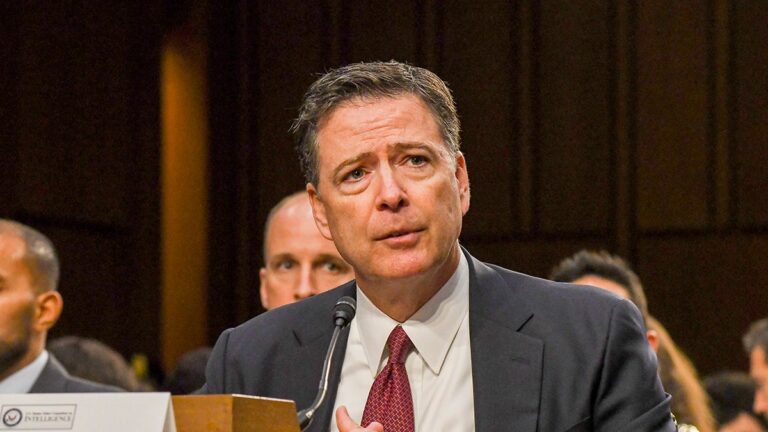 Justice Department seeks to indict former FBI Director James Comey for allegedly lying to Congress