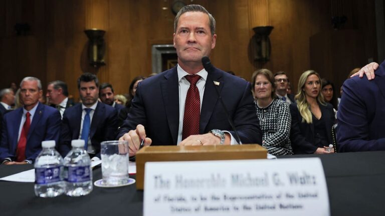 Trump's final Cabinet pick, Mike Waltz, confirmed by Senate in narrow vote
