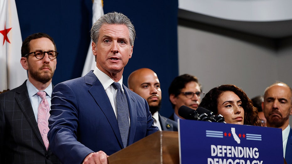 Newsom has strong fear that ‘son of a b----’ Trump will suspend 2028 presidential election