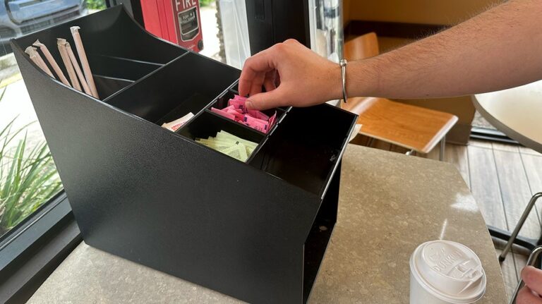 'Pocket-packing' trend has some customers taking advantage of free condiments and utensils