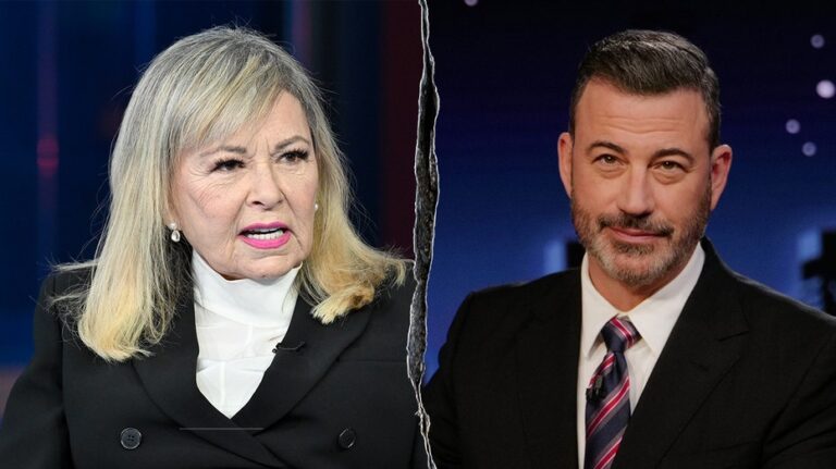 Roseanne Barr blasts ‘double standard’ as Jimmy Kimmel returns to late-night show after suspension