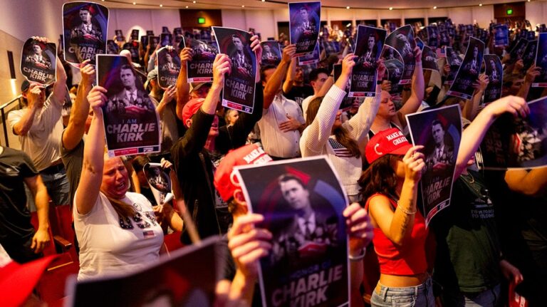 Turning Point USA draws 2,000 at first tour event since Kirk's assassination