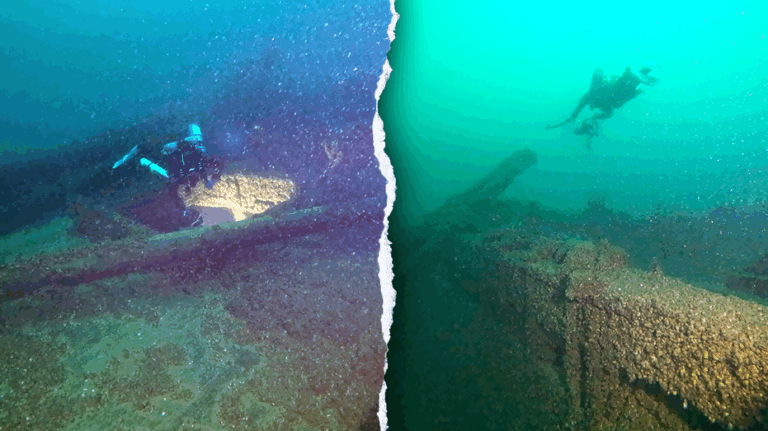 Wisconsin researchers stunned by discovery of Lake Michigan 'ghost ship' lost since 1886 storm